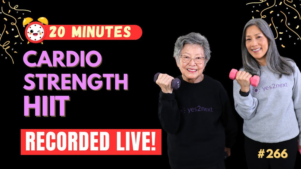Celebrate 5 Years of yes2next! 20 Minute HIIT Workout Recorded Live