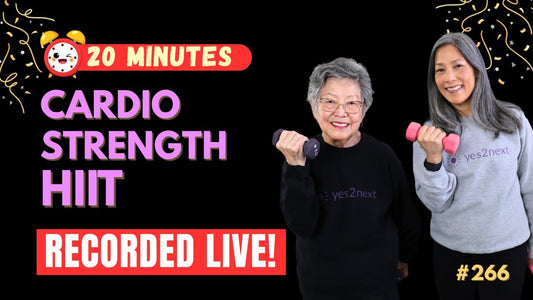 Celebrate 5 Years of yes2next! 20 Minute HIIT Workout Recorded Live