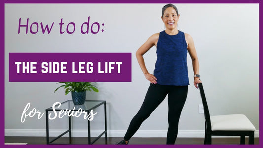 How to do the Side Leg Lift for Seniors, Beginner Exercisers