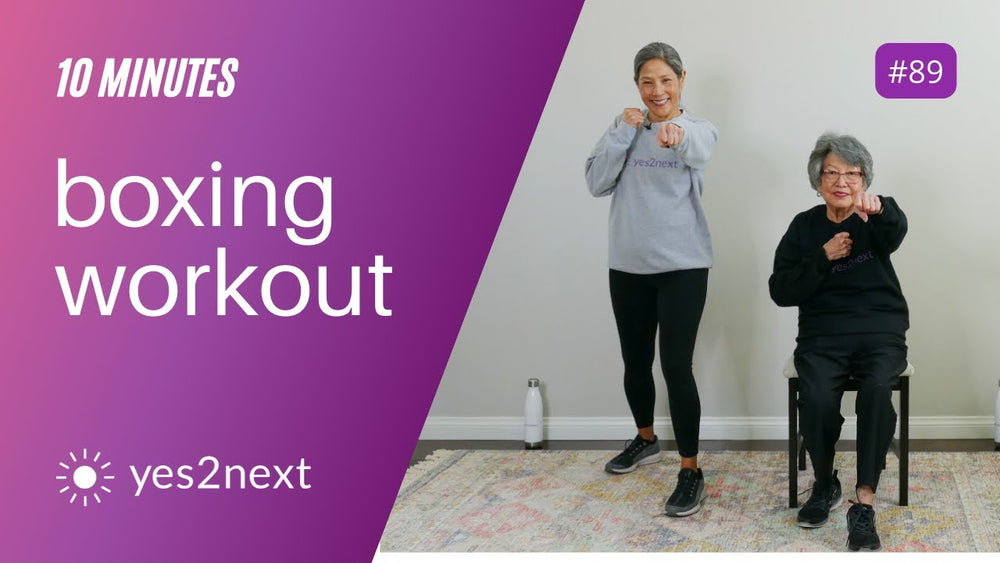 Boxing Workout #2 | Standing or Seated for Seniors, Beginners