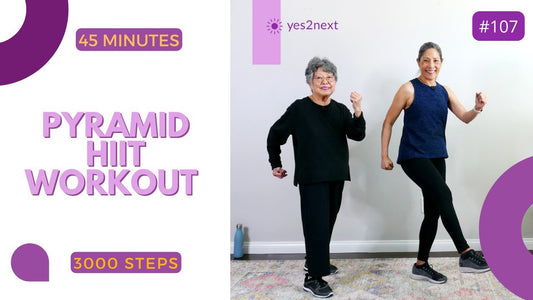 45 minute Pyramid HIIT Workout