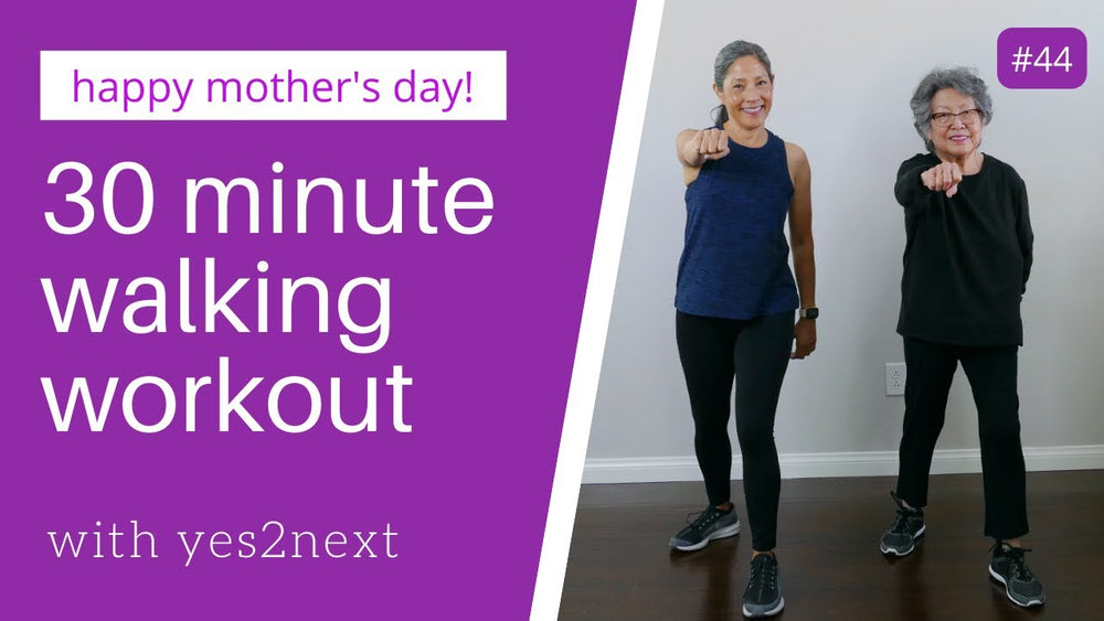 30 Minute Pyramid Walking Workout (Mother's Day)